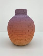 Brick vase